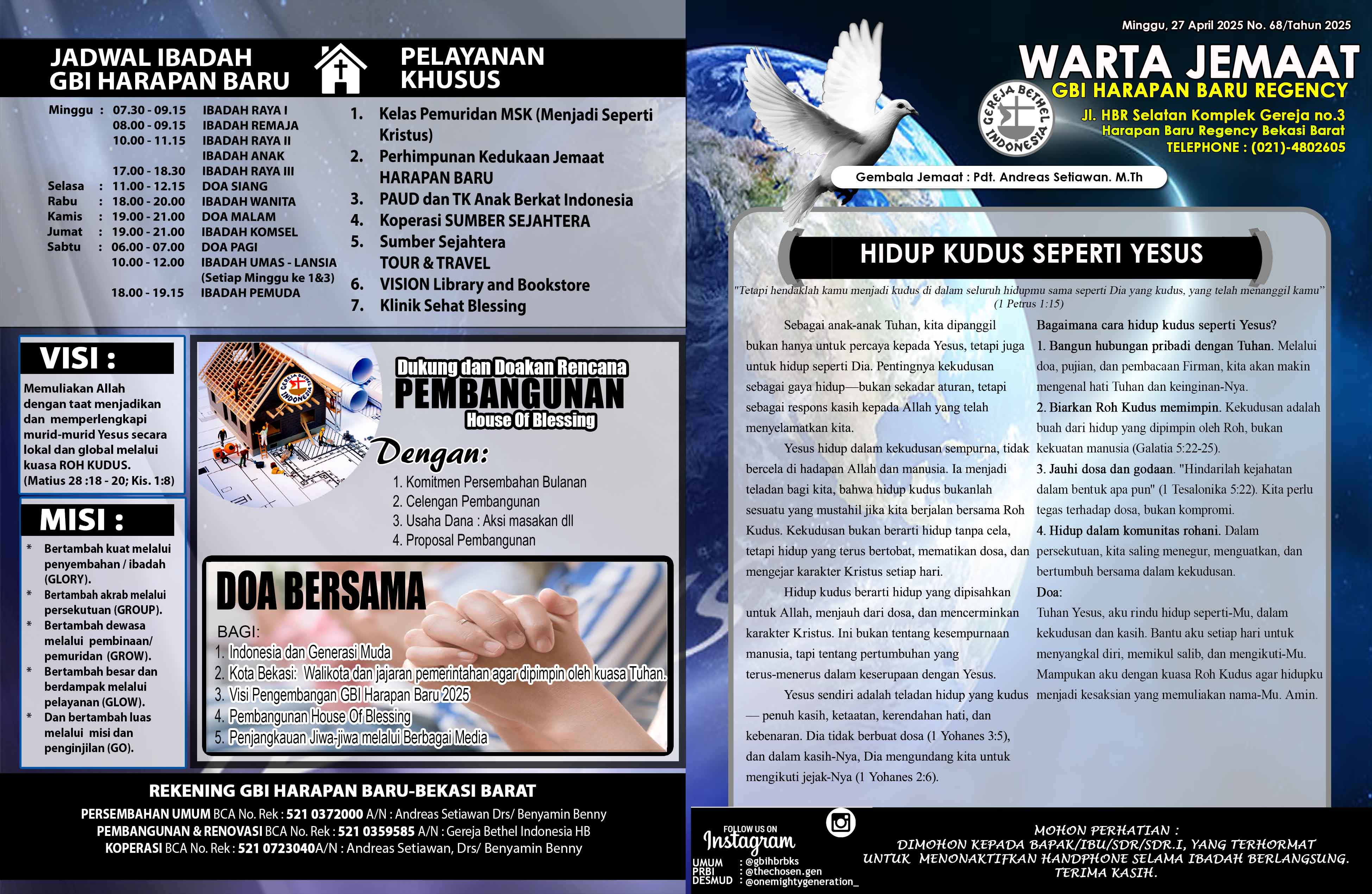 Warta Jemaat GBI Harapan Baru